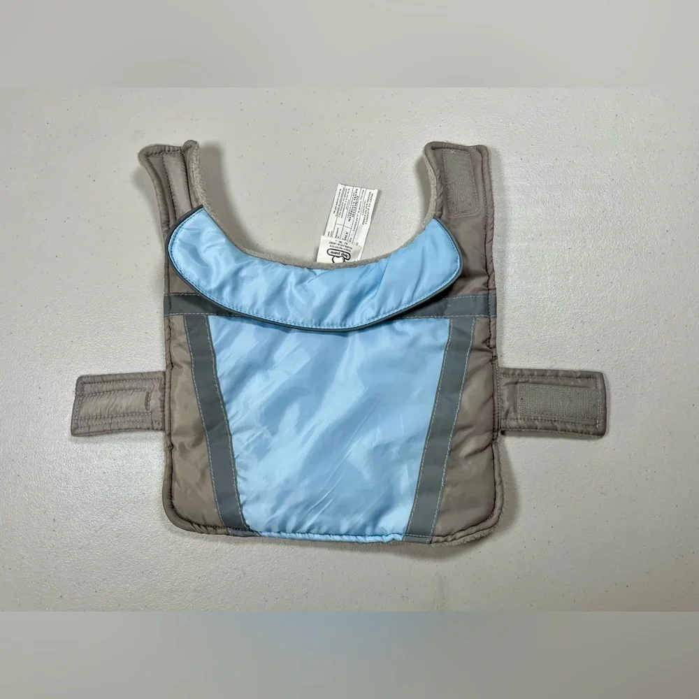 Top Paw Blue/grey polyester/Fleece Pet Jacket